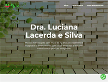 Tablet Screenshot of nefro.com.br