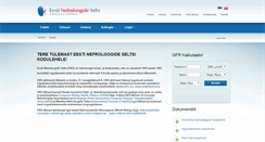 Desktop Screenshot of nefro.ee